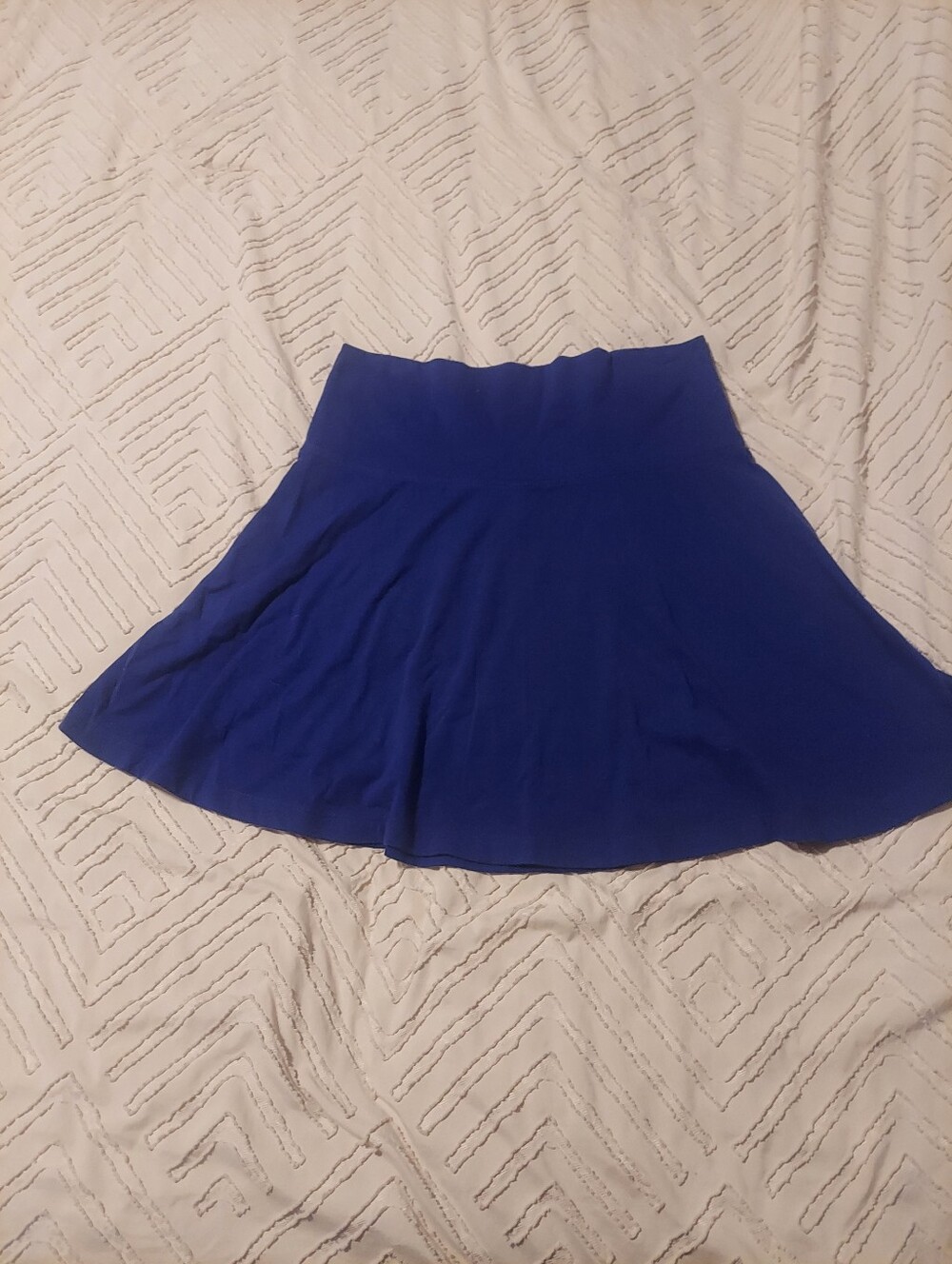 No Boundaries Royal Blue Skater Skirt Size L (11-13) | Cobalt Flared Mini